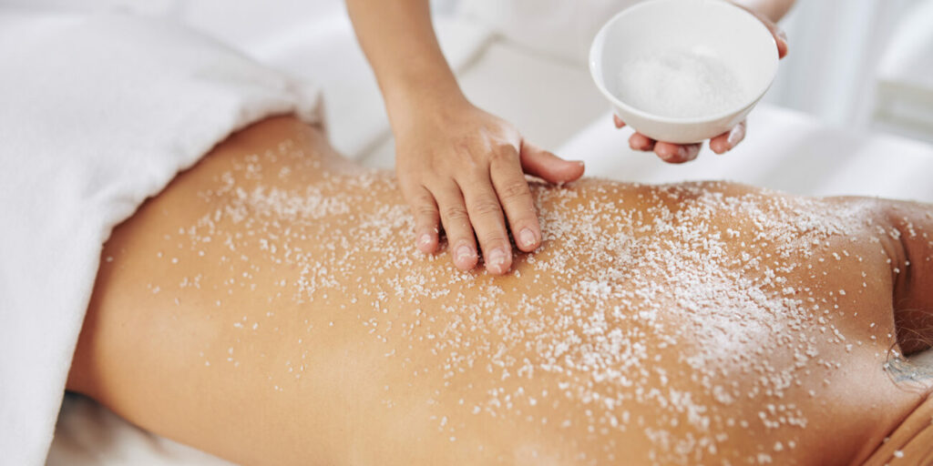 body scrub massage