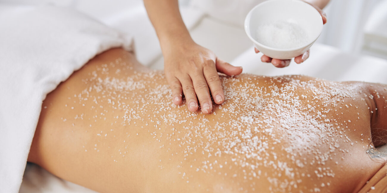 body scrub massage