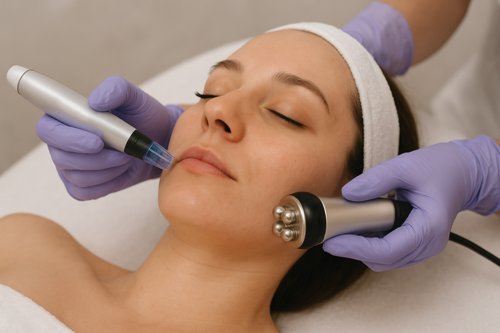 mesotherapy dermapen and rf